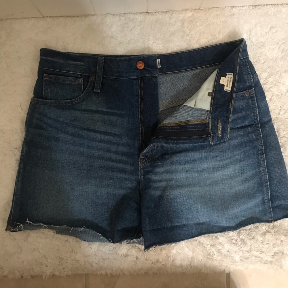 Madewell “The Perfect Jean Short” NWOT